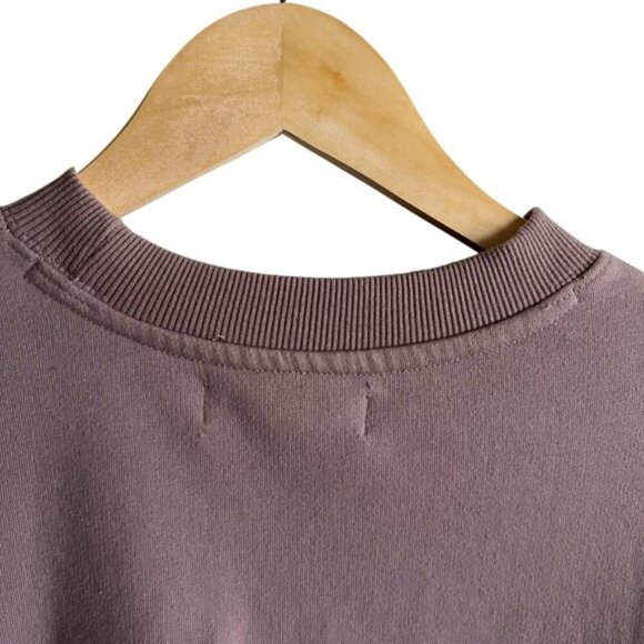 Noize Matea Sweatshirt XS Taupe Vegan Cruelty Free Sustainable - Picture 8 of 13
